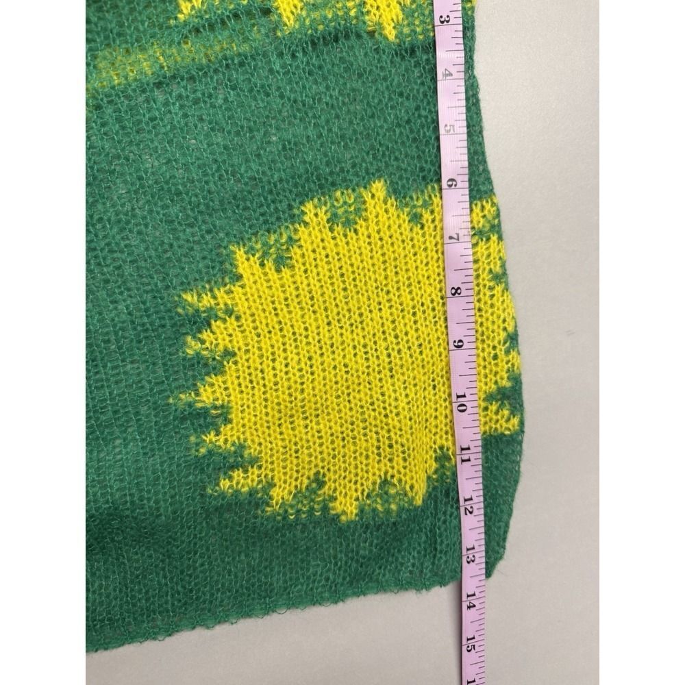 Savage X Fenty Knittin Pretty Loose Knit Unisex Sweater. Green Light. Sz XS. NWT - Picture 5 of 14
